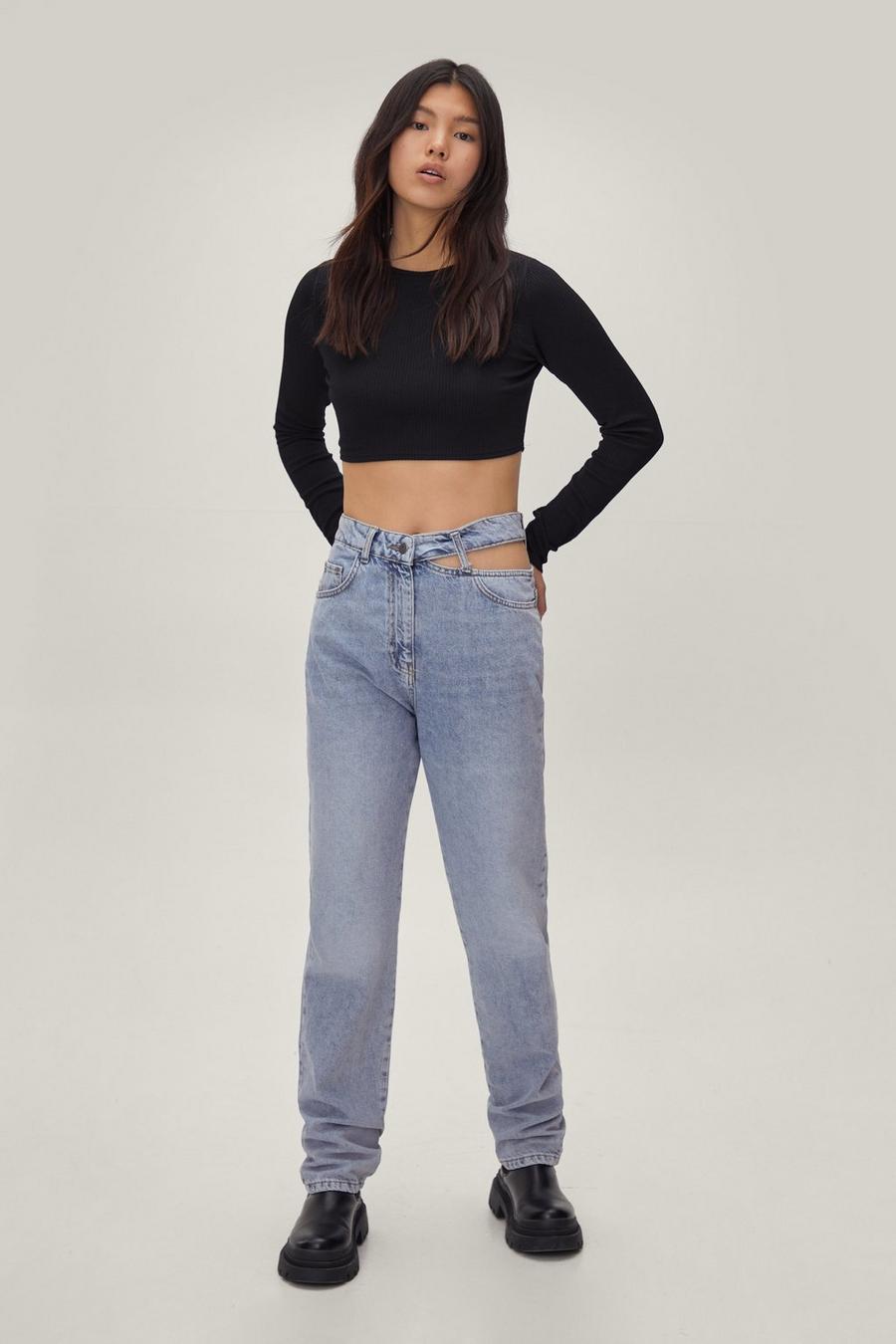 Cut Out Straight Jean